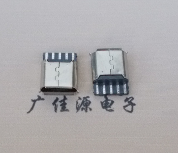 佛山Micro USB5p母座焊线 前五后五焊接有后背