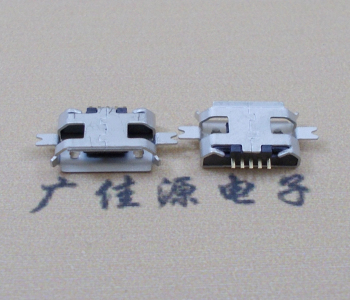 佛山MICRO USB 5P接口 沉板1.2贴片 卷边母座